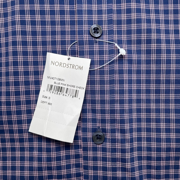 Nordstrom Men's Shop Tech-Smart Trim Fit Shirt - S - Picture 6 of 7